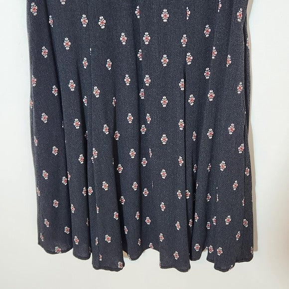 Torrid Black and Gray Print Mini Dress Size 1X