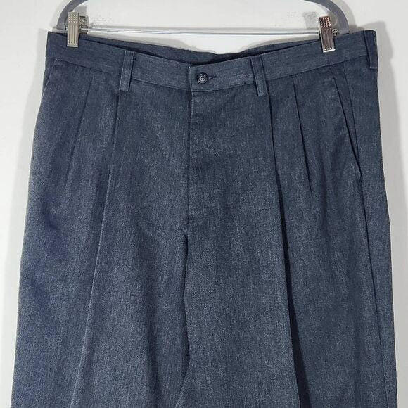 Dockers Gray Pleated Pants Size 38 X 32 Men's Gray Dress Pants Preppy Gray Pants