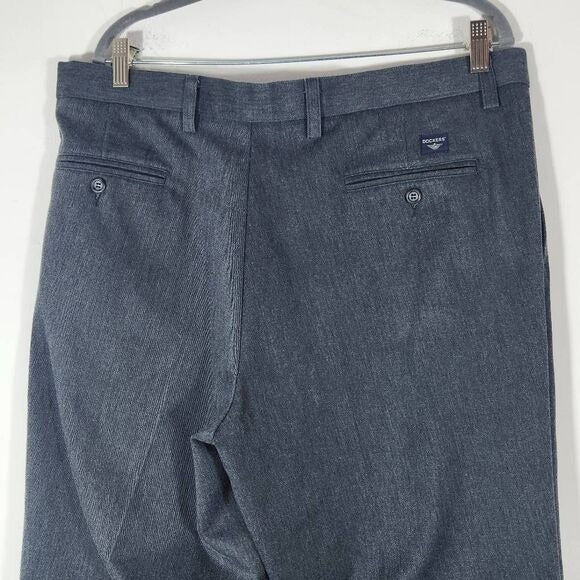 Dockers Gray Pleated Pants Size 38 X 32 Men's Gray Dress Pants Preppy Gray Pants