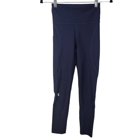 Under Armour Navy Compression Leggings NWT Size XS Navy Cropped Leggings