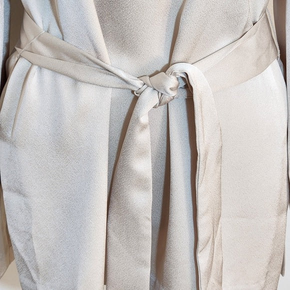 Trina Turk Cream Thrilled Tunic with Black Jeweled Neckline Size XS NWT
