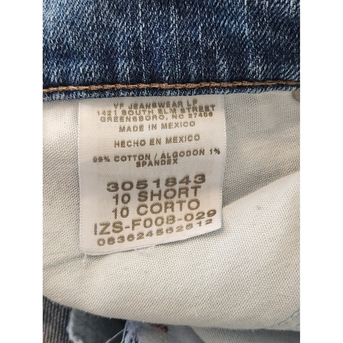 Lee Medium Wash Relaxed Straight Leg Jeans Size 10 Short
