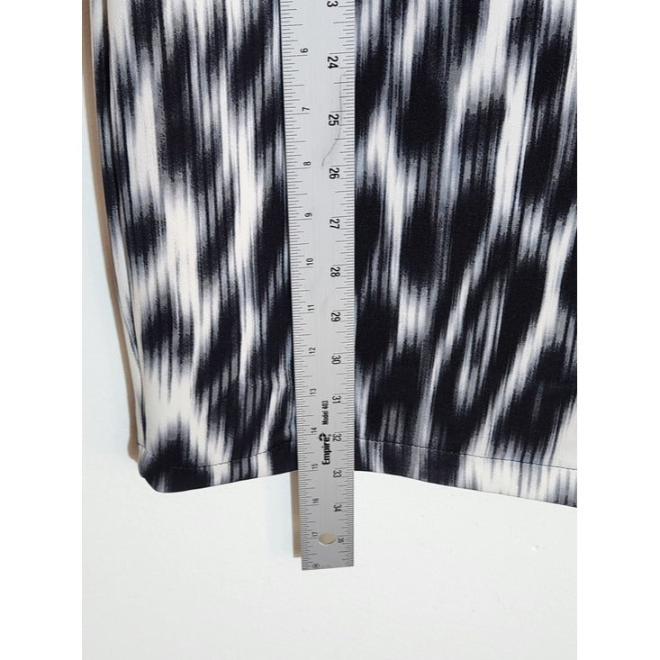 Fashion Nova Black and White Tie Dye Mini Dress Size Large NWT