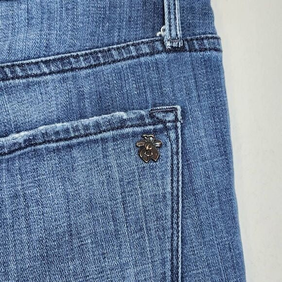 Black Orchid Skinny Boyfriend Distressed Jeans Size 30 Straight Leg Jeans