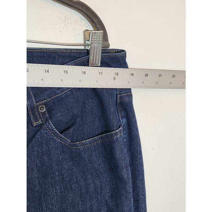 Merona Dark Wash Straight Leg Denim Jeans Size 18W