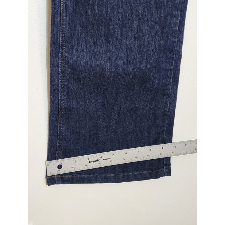 Merona Dark Wash Straight Leg Denim Jeans Size 18W