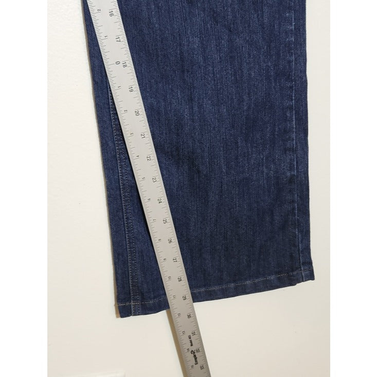 Merona Dark Wash Straight Leg Denim Jeans Size 18W