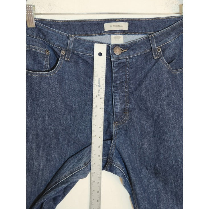 Merona Dark Wash Straight Leg Denim Jeans Size 18W