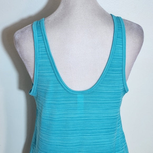 Zella Blue Athletic Tank Top Size Large NWT