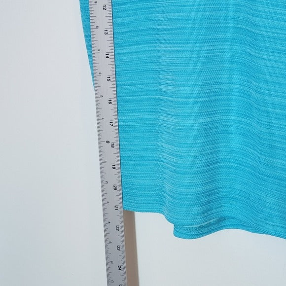 Zella Blue Athletic Tank Top Size Large NWT