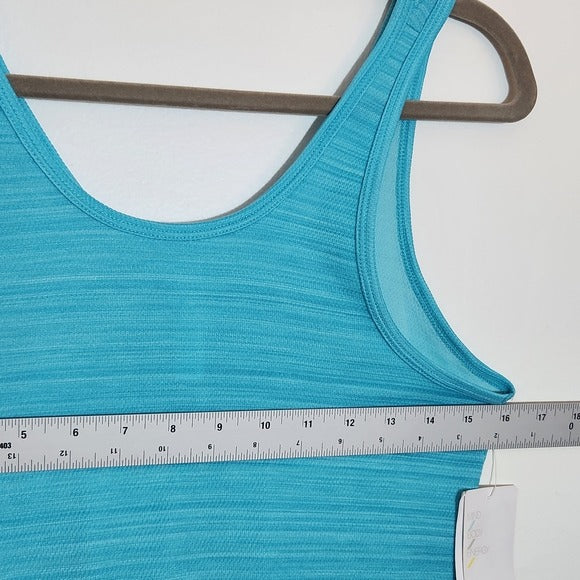 Zella Blue Athletic Tank Top Size Large NWT