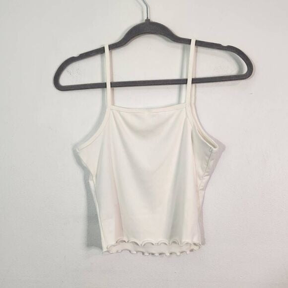 BP Ivory Cropped Tank Top Size Small Cream Tank Top Simple Cami New