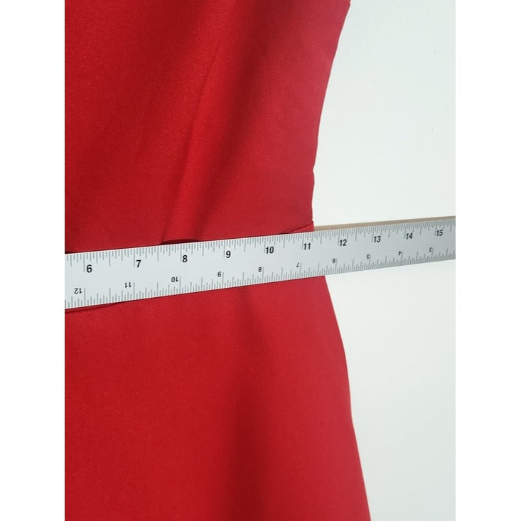 Lulus Mini Red Skater Dress Size XS NWT