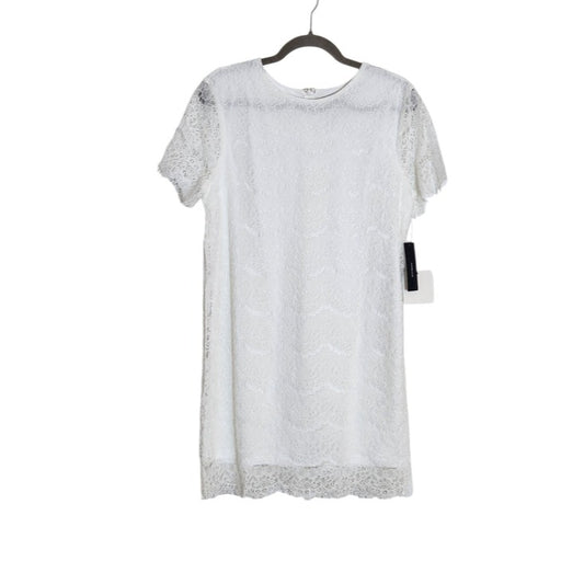 Lulus White Lace Mini Shift Dress NWT Size Large