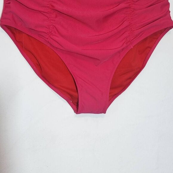 Blooming Jelly Pink Bikini NWT Size XXL Fuchsia Pink Bikini with Ruched Bottom