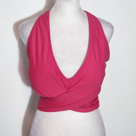 Blooming Jelly Pink Bikini NWT Size XXL Fuchsia Pink Bikini with Ruched Bottom