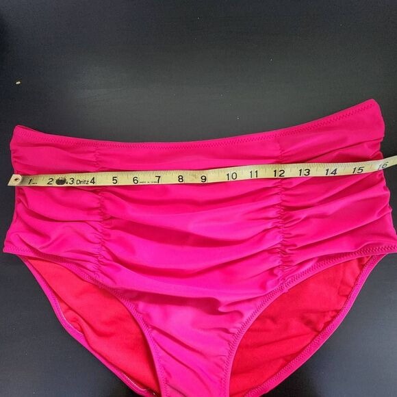 Blooming Jelly Pink Bikini NWT Size XXL Fuchsia Pink Bikini with Ruched Bottom