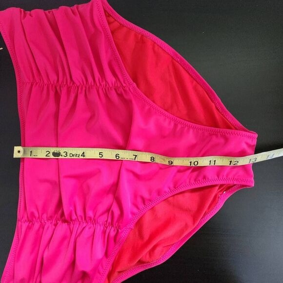 Blooming Jelly Pink Bikini NWT Size XXL Fuchsia Pink Bikini with Ruched Bottom