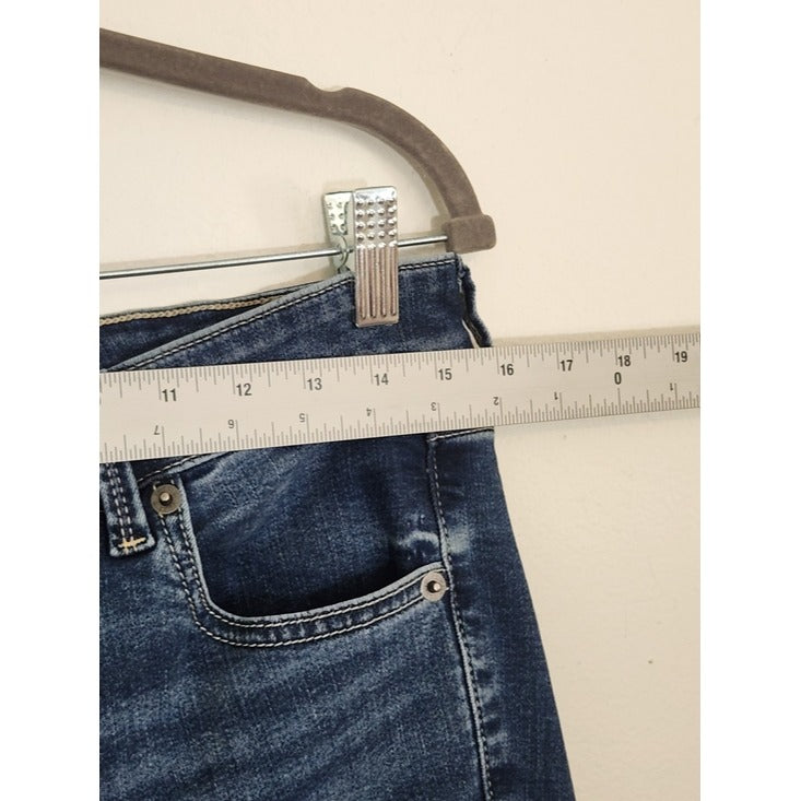 Torrid Womens Sky High Skinny Jeans Pedal Pushers Size 12