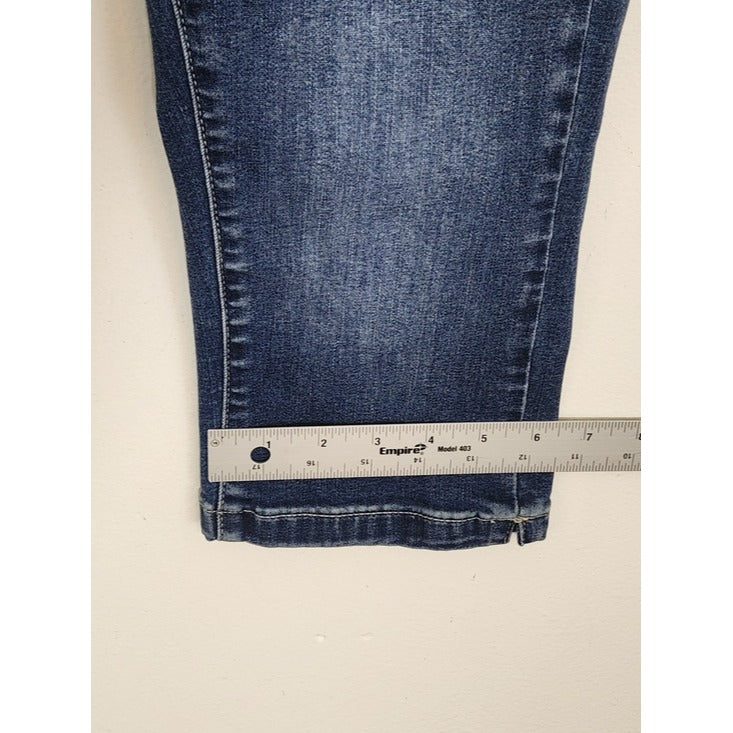 Torrid Womens Sky High Skinny Jeans Pedal Pushers Size 12