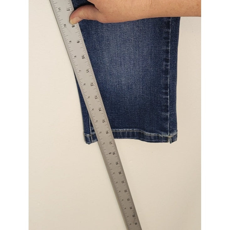 Torrid Womens Sky High Skinny Jeans Pedal Pushers Size 12