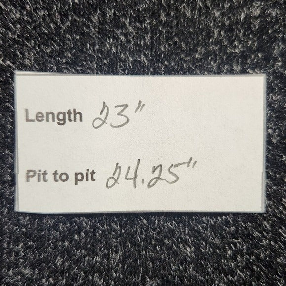 Clara Sunwoo Black Print Knit Cowl Neck Sweater Size XL Black Sweater