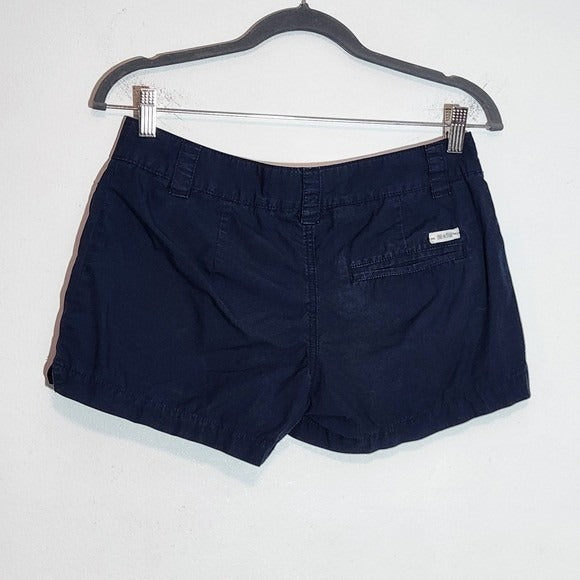 Converse One Star Navy Low-Rise Shorts Size 4 Y2K Low-Rise Shorts