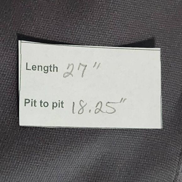 Soma Gray Layered Sleeveless Pajama Top Size Medium