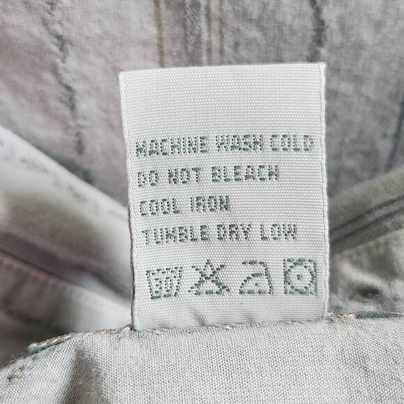 Horny Toad Long Sleeve Gray Button Down Shirt Size XL Horny Toad Gray Shirt