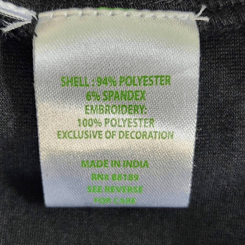 Lilly Pulitzer Black Embroidered Sweatshirt Size Small Rami Velour Sweatshirt