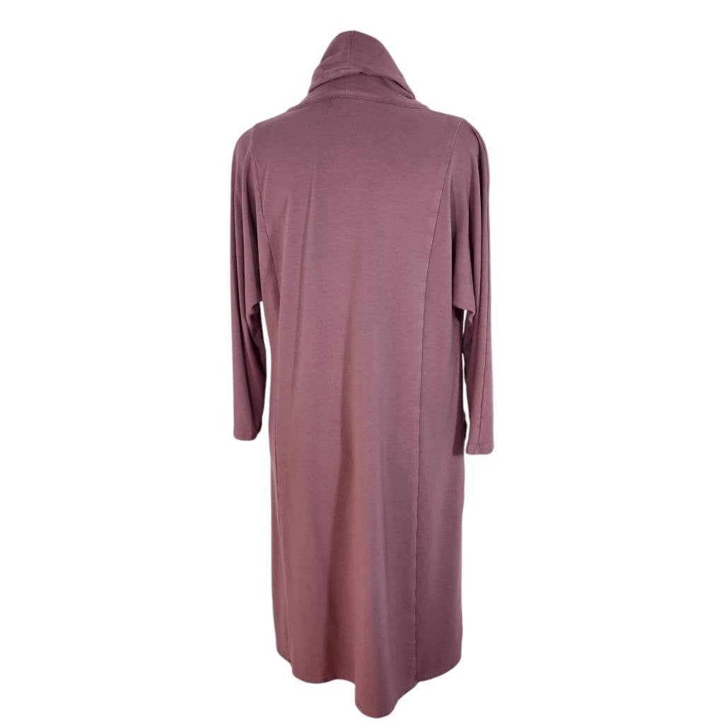 J. Jill Mauve Turtleneck Knit Dress Size Small J. Jill Wearever Plum Dress