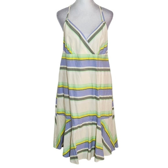 Old Navy Striped Halter Sundress Size Large