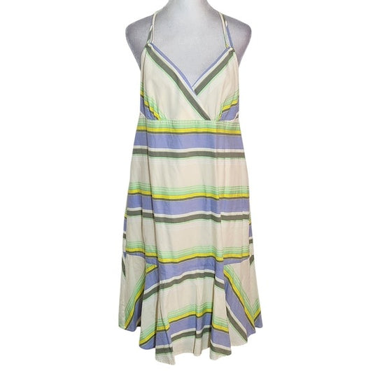 Old Navy Striped Halter Sundress Size Large