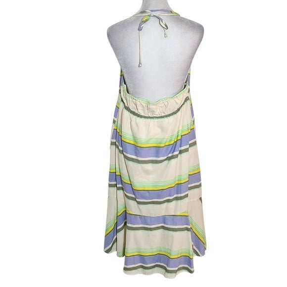 Old Navy Striped Halter Sundress Size Large