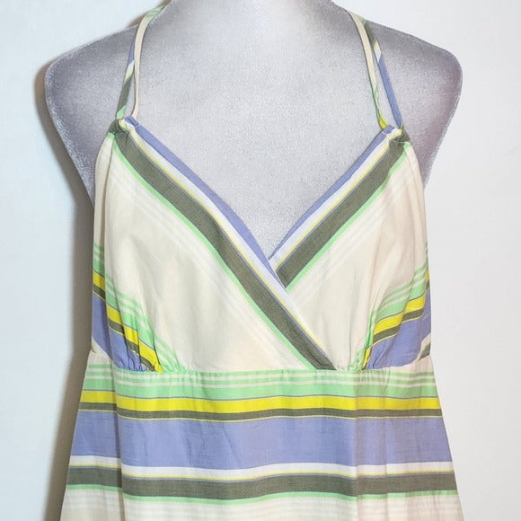 Old Navy Striped Halter Sundress Size Large