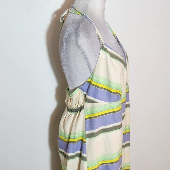 Old Navy Striped Halter Sundress Size Large