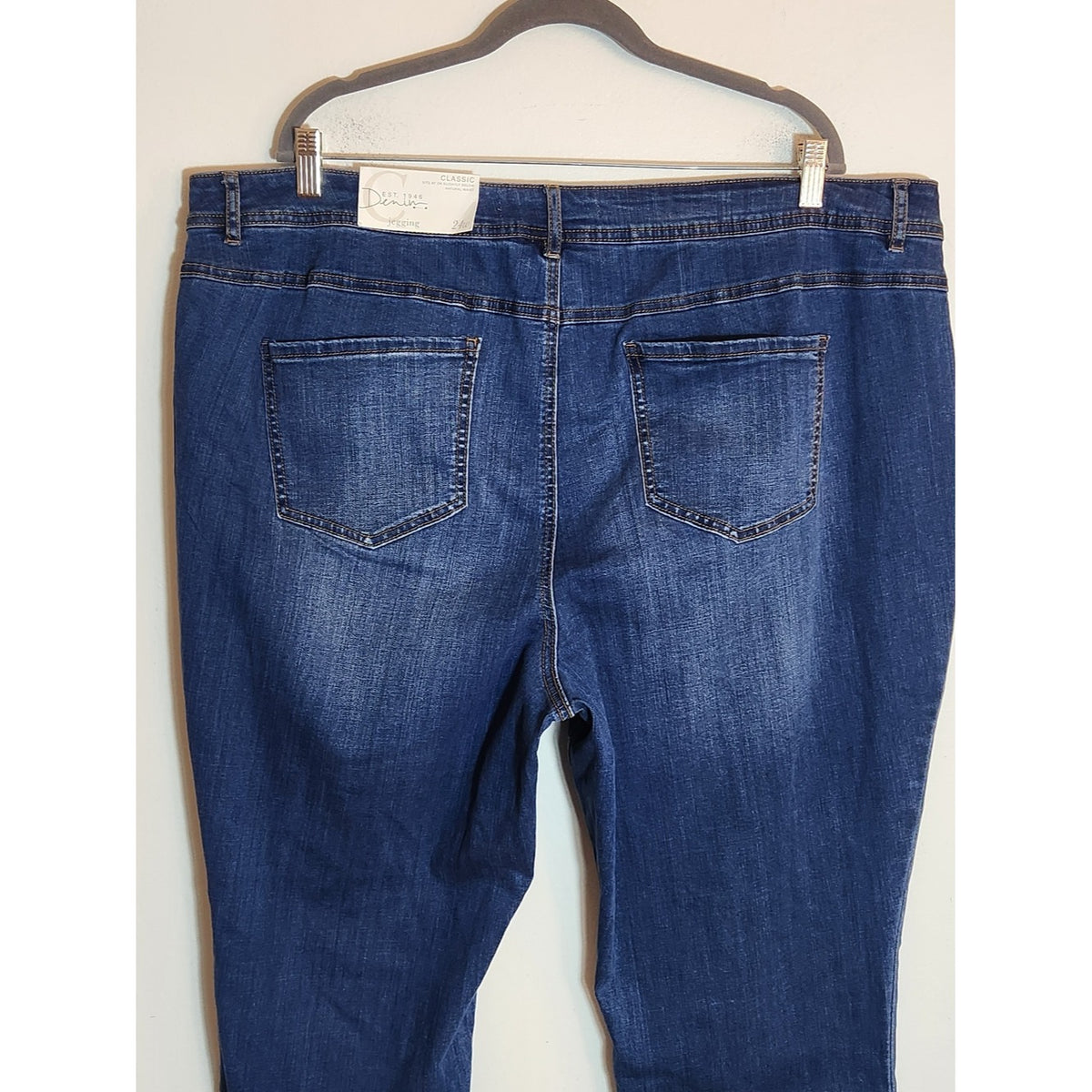 Cato Medium Wash Blue Classic Jeggings Size 24W NWT