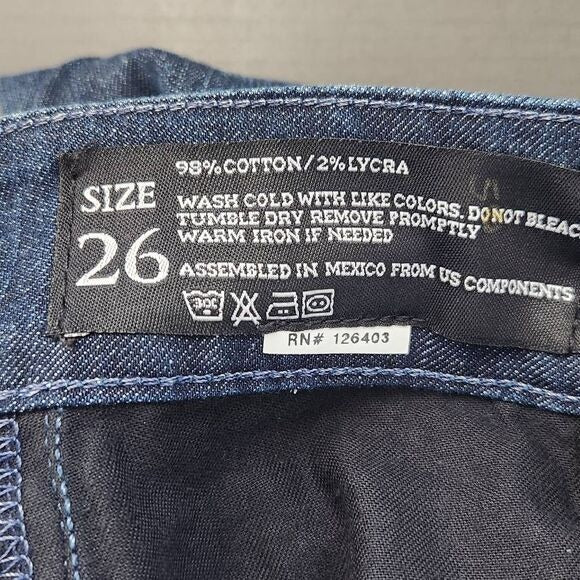 Black Orchid Los Angeles Boot Cut Jeans Size 26, New