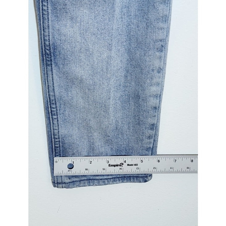 PacSun Mens Light Wash Distressed Skinny Jeans Size 31x32