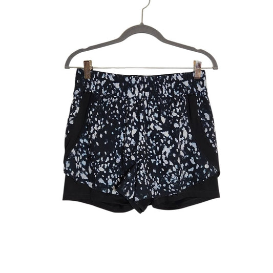 Layer 8 Black and White Graphic Print Athletic Shorts Size Medium