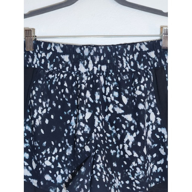 Layer 8 Black and White Graphic Print Athletic Shorts Size Medium