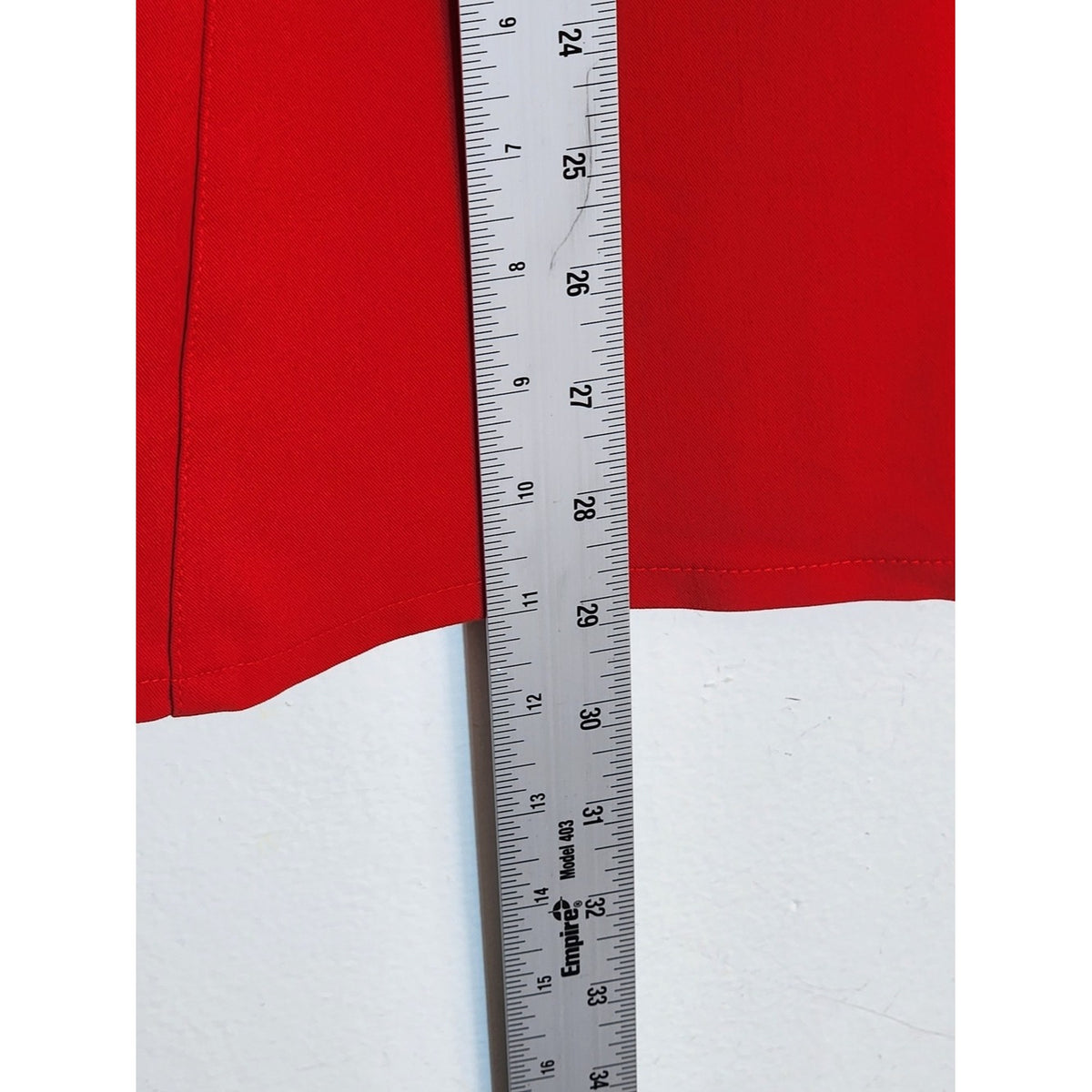 Fabletics Red V-Neck Short Sleeve Medical Scrub Top Size 2X