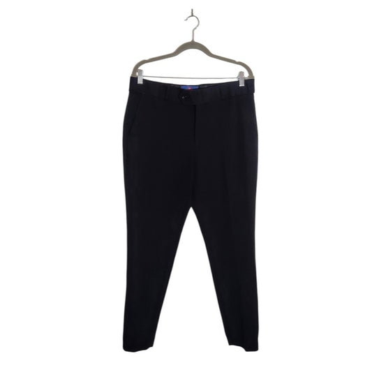 M&K Black Slim Fit Dress Pants Size 34 NWT