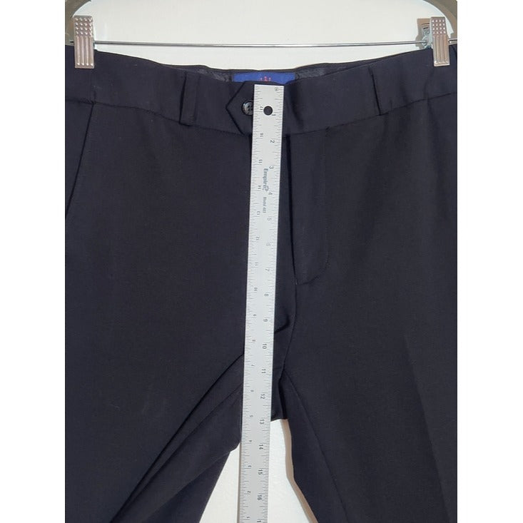 M&K Black Slim Fit Dress Pants Size 34 NWT