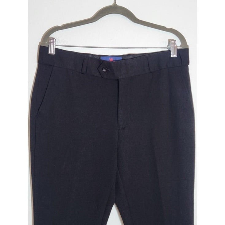 M&K Black Slim Fit Dress Pants Size 34 NWT