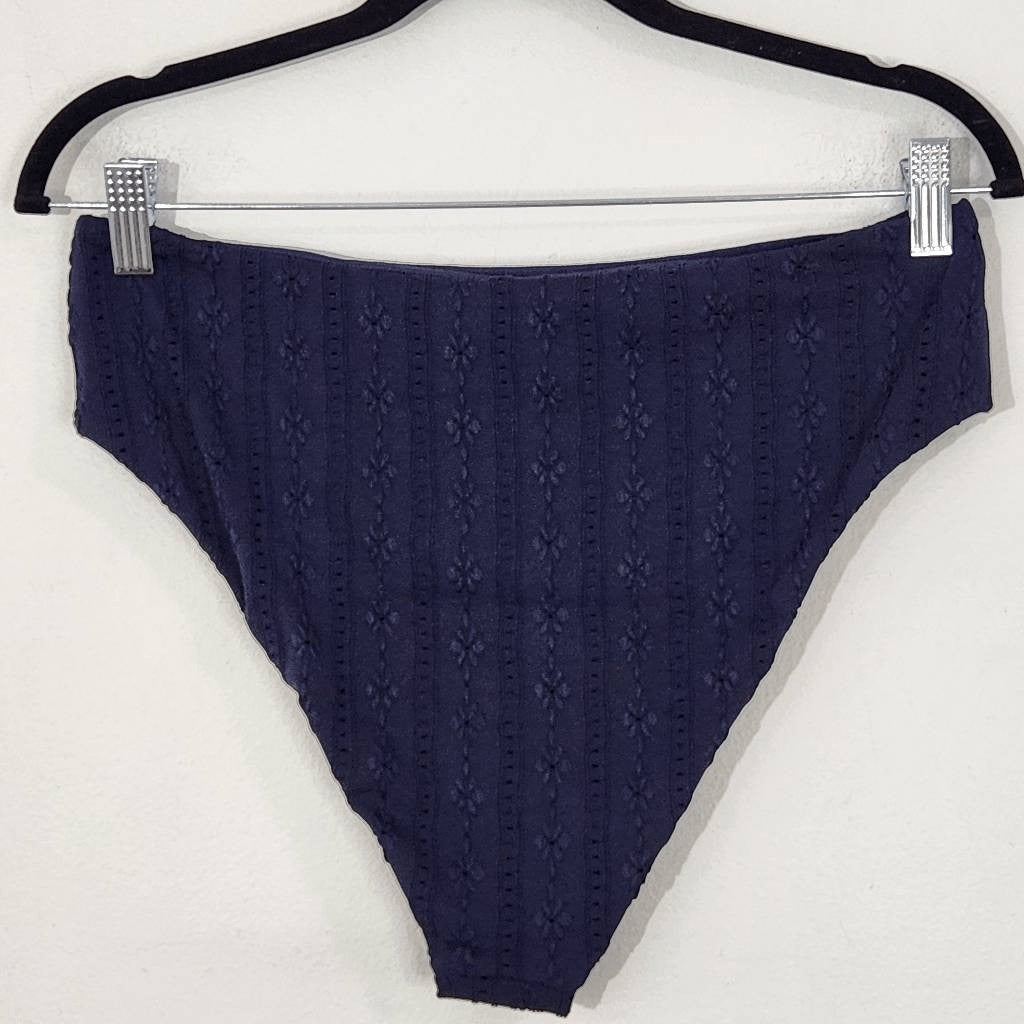 Andie Navy Swim Bottom NWT Large Navy Andie Swim Bikini Bottom Navy Swimwear