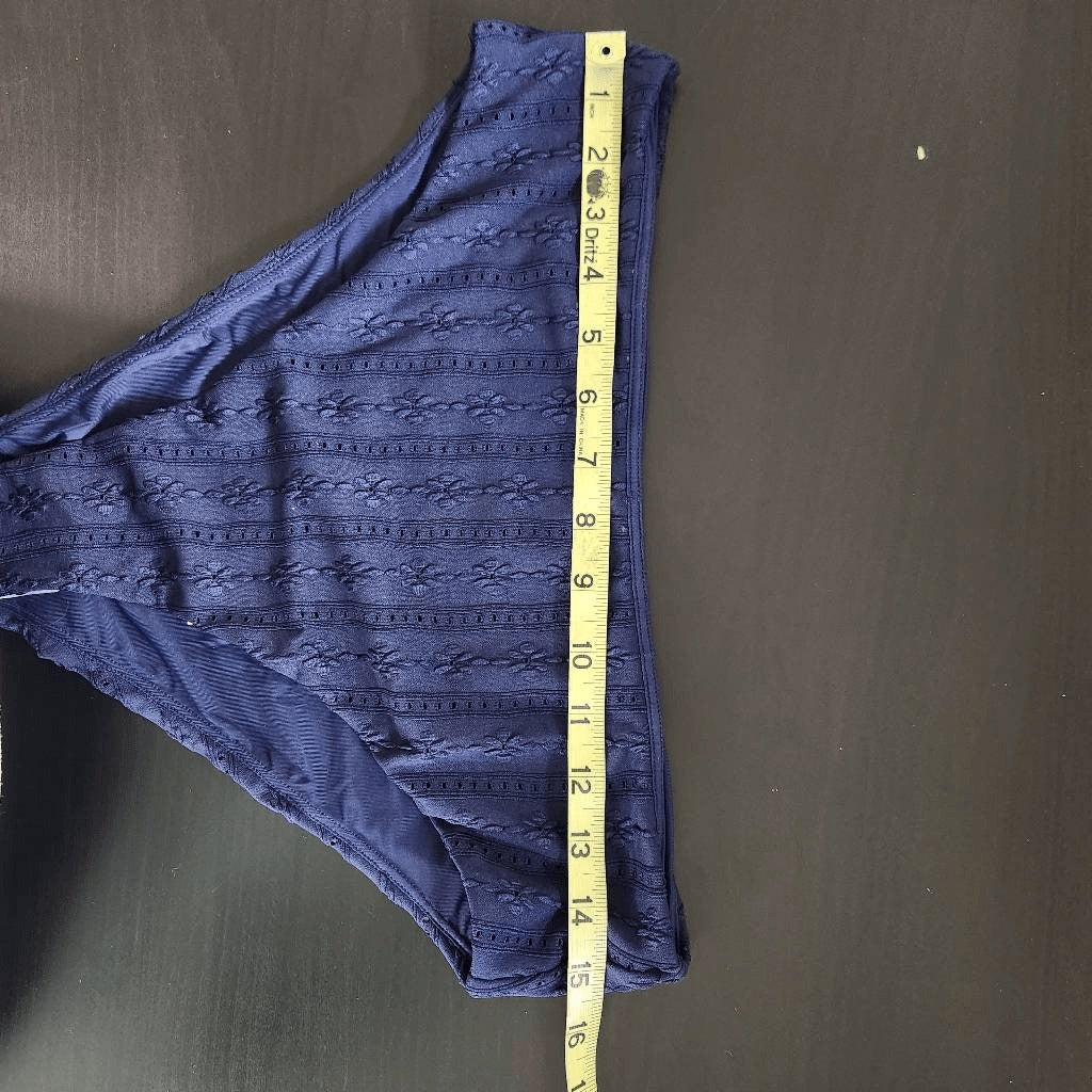 Andie Navy Swim Bottom NWT Large Navy Andie Swim Bikini Bottom Navy Swimwear