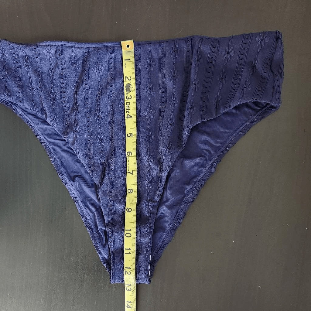 Andie Navy Swim Bottom NWT Large Navy Andie Swim Bikini Bottom Navy Swimwear