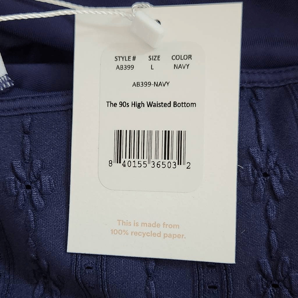 Andie Navy Swim Bottom NWT Large Navy Andie Swim Bikini Bottom Navy Swimwear