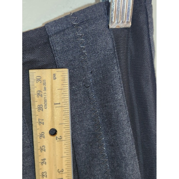 Old Navy Charcoal Gray A-Line Knee Length Skirt Size 6 Vintage